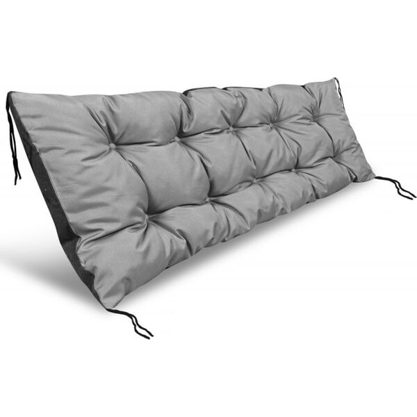 vidaXL PODUSZKA OGRODOWA 150/50 CM SZARA