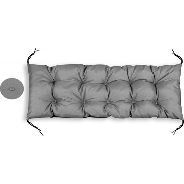 vidaXL PODUSZKA OGRODOWA 150/50 CM SZARA