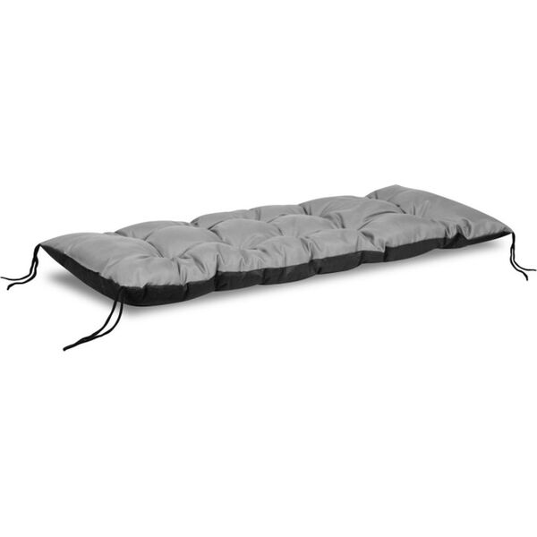 vidaXL PODUSZKA OGRODOWA 150/50 CM SZARA