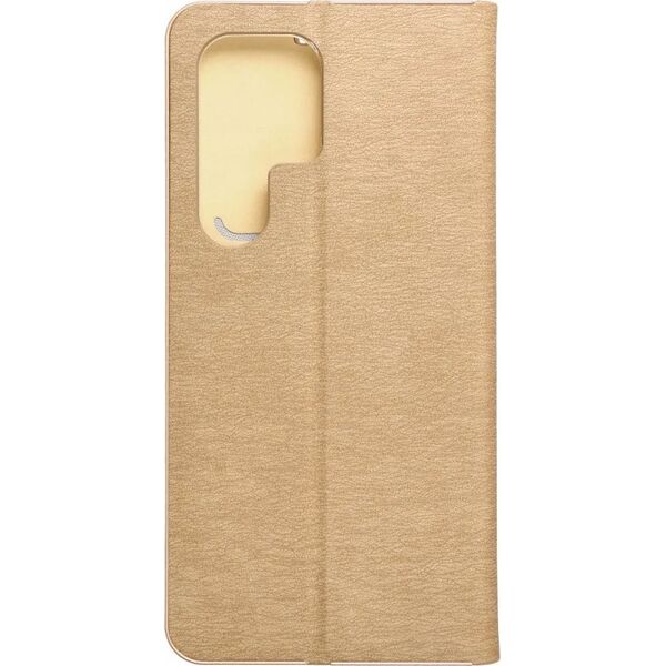 OEM Kabura LUNA Book Gold do SAMSUNG S24 Ultra złoty