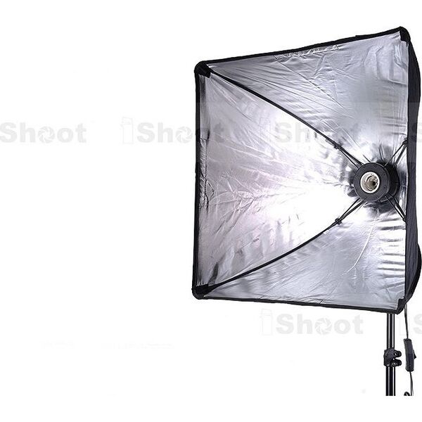 IShoot Softbox 50x70cm + Oprawka Oprawa Na ŻarÓwkĘ LampĘ E27