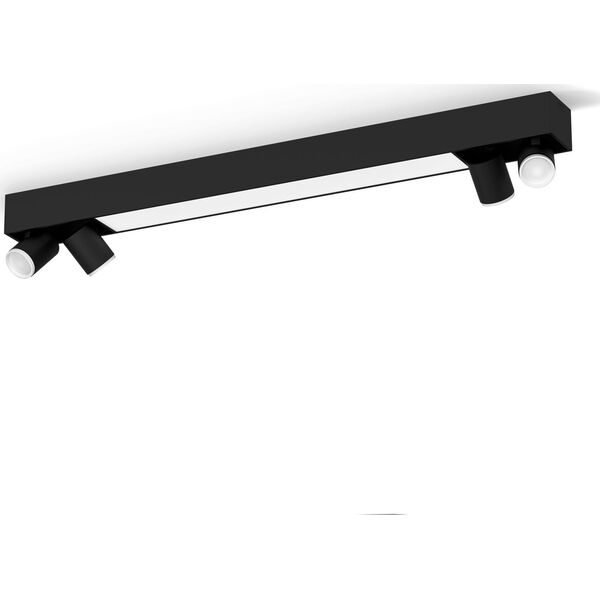 Philips Hue White&Col. Amb. Centris Spot 4flg schwarz V2
