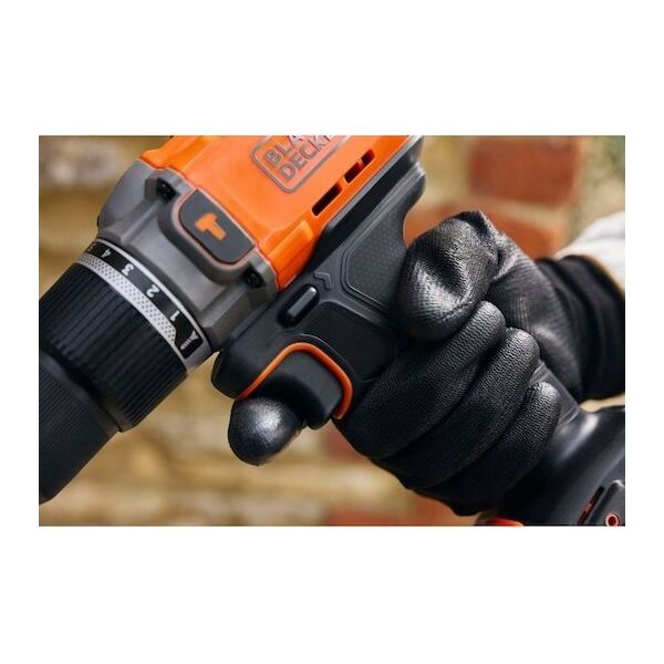 Black&Decker Akku-Schlagbohrschrauber BCD383D1XC 2Ah 18V