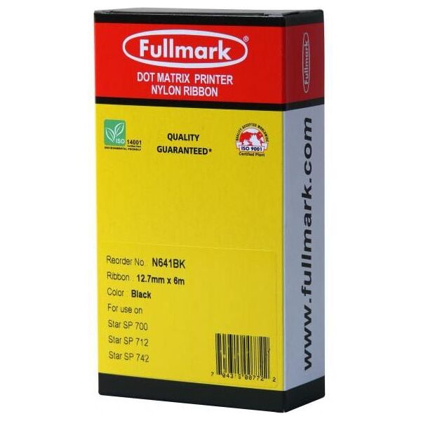 Fullmark  Taśma do drukarki, RC700, czarna, dla Star SP 712, SP 742