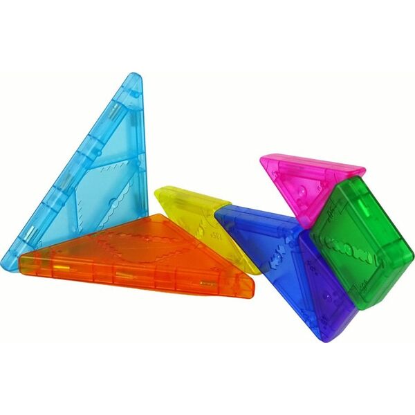 LeanToys Układanka Tangram 7 Magnetycznych Klocków