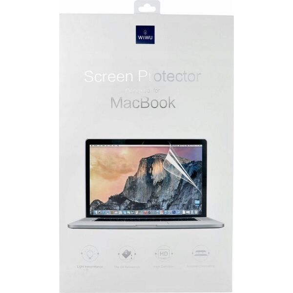 Filtr WiWU WiWU - Folia ochronna PET na wyświetlacz do MackBook New 13.3'' Pro & 13.3'' Air/2020 (A1706/A1708/A1989/A1932)