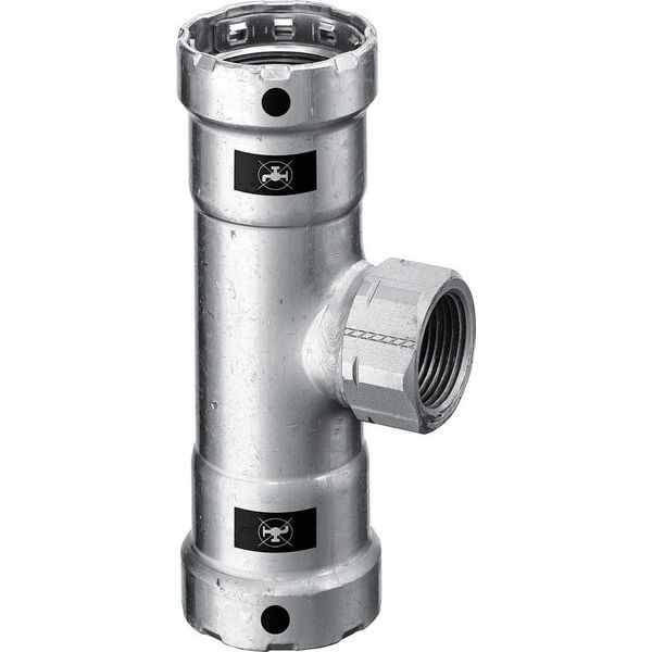Trójnik 1 x 3/4 x 1 stal / ocynkowaneŁącznik do rur