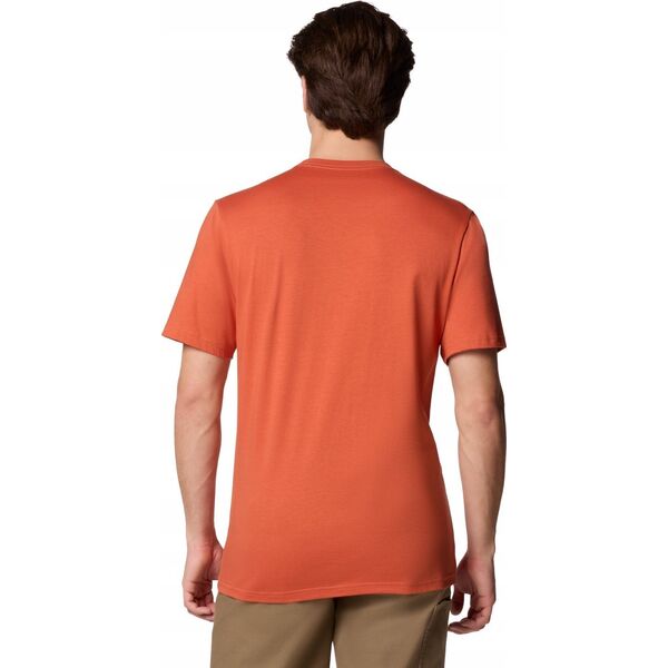 Columbia CSC Basic Logo SS Tee 1680053851 Pomarańczowe M