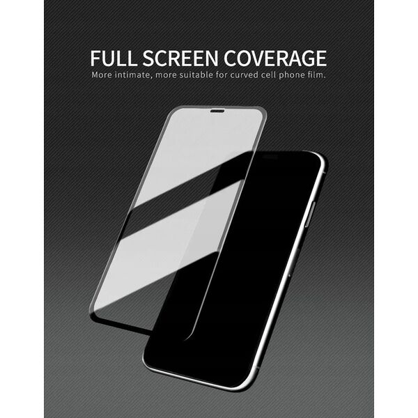 Szkło hartowane X-ONE 3D Full Cover - do Samsung Galaxy S25 Ultra (case friendly) - działający czytnik
