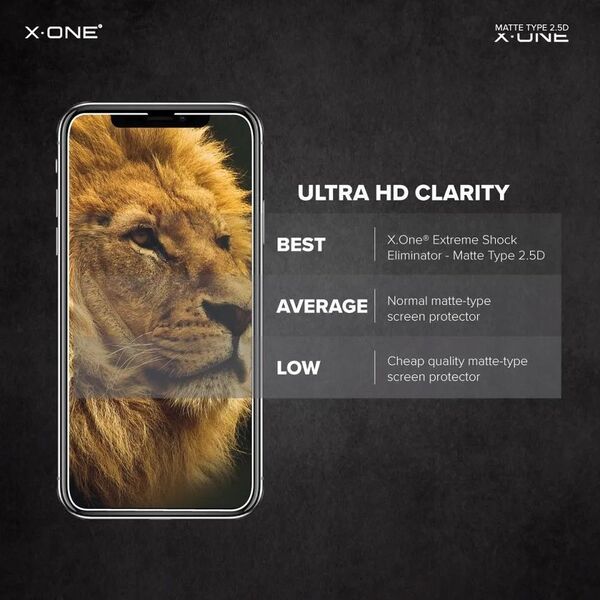 Szkło hartowane X-ONE 3D Full Cover - do Samsung Galaxy S25 Ultra (case friendly) - działający czytnik