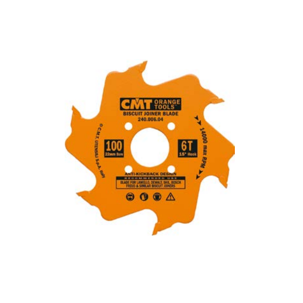 CMT Frez piłkowy lamello 22 x 100mm (240.006.04)