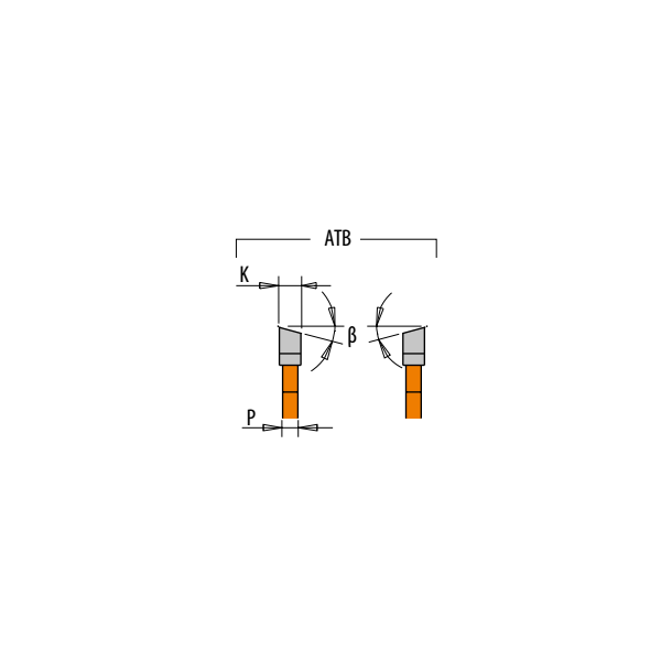 CMT Frez piłkowy lamello 22 x 100mm (240.006.04)