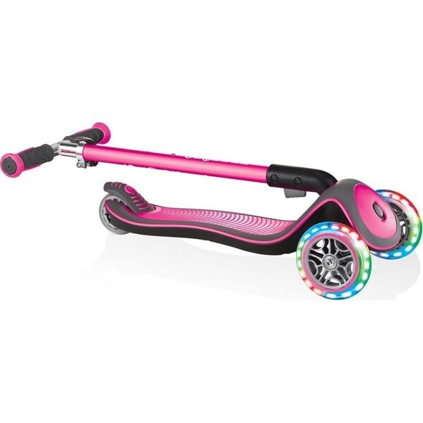 Hulajnoga Globber Elite Deluxe Lights Różowy (444-410)