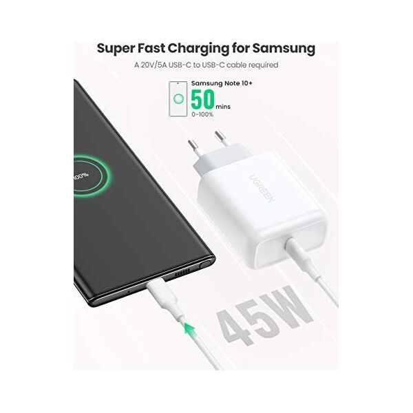 Ładowarka Ugreen 1x USB-C 4 A (60464)