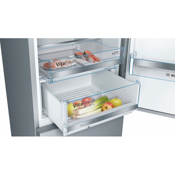 Lodówka Bosch Bosch fridge / freezer combination KGE398IBP series 6 B inox - series 6