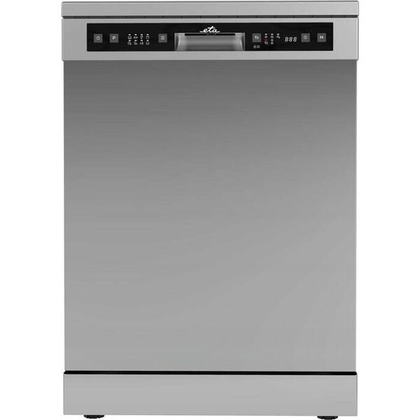 Zmywarka Eta 60 cm pločio ner.plieno spalvos indaplovė ETA274790010D