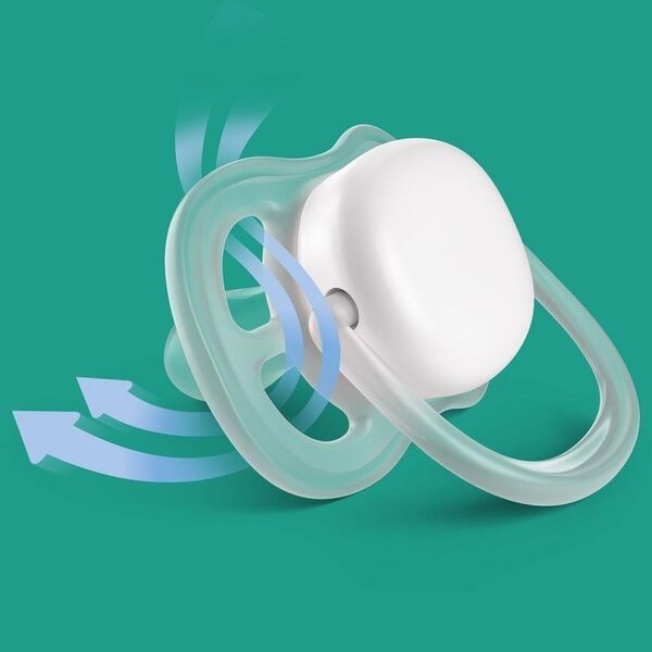 Čiulptukas Philips Avent Ultra Air Deco, 0-6 mėn, 1 vnt.