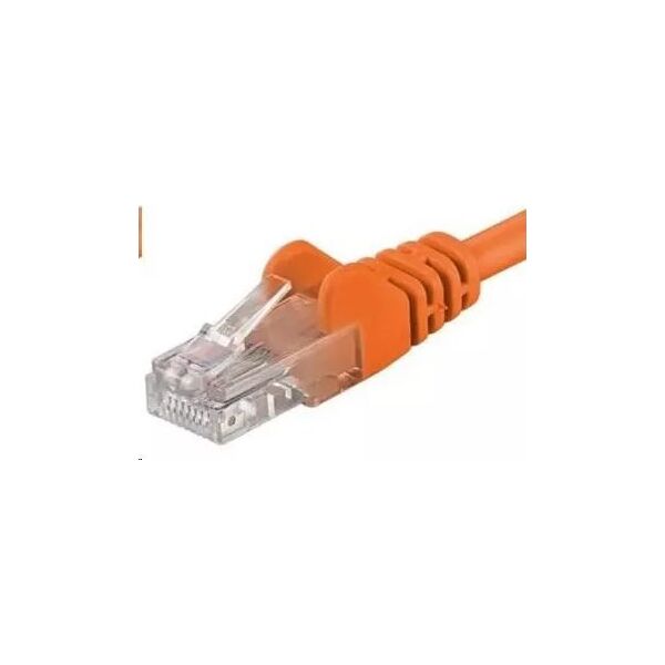 PremiumCord PREMIUMCORD Καλώδιο Patch UTP RJ45-RJ45 CAT5e 5m πορτοκαλί
