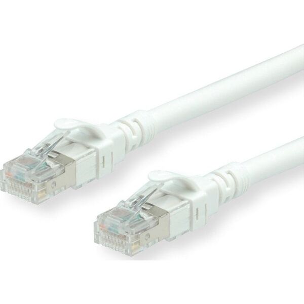 Καλώδιο Patch Roline ROLINE - RJ- 45 (M) σε RJ- 45 (M) - 20 m - SFTP, PiMF - CAT 6a - λευκό (21.15.2869)