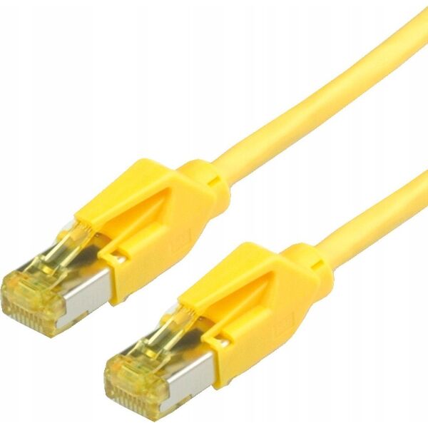 Draka Draka UC900 - Καλώδιο Patch - RJ- 45 (M) - σε - RJ- 45 (M) - 3 μ - SFTP, PiMF - CAT 6a - χωρίς αλογόνα - κίτρινο (21.05.9532)