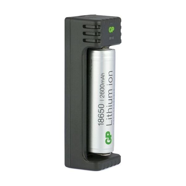 Φορτιστής GP GP L111 USB Charger incl. Akku 18650 2600mAh 3,7V 14511118650B1