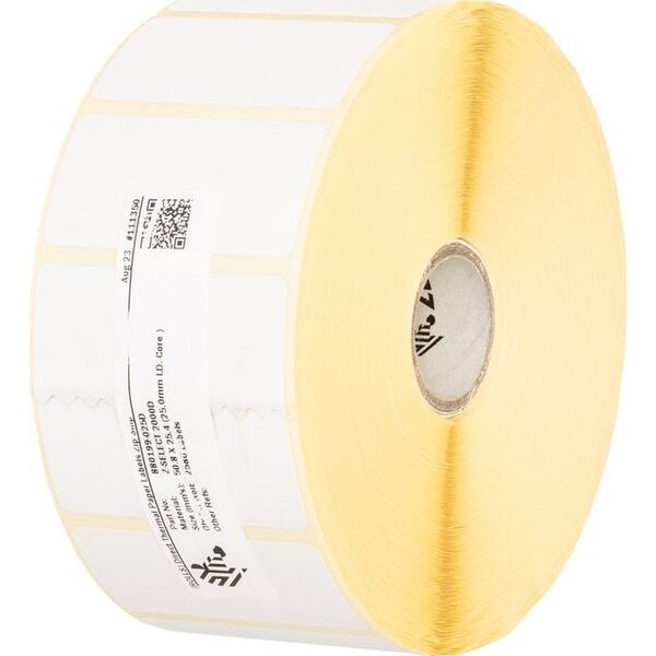 Zebra Label roll, 38x25mm, 10/box