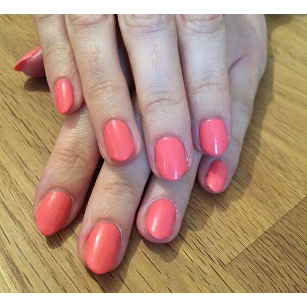 Jessica Jessica, Geleration Colours, Semi-Permanent Nail Polish, GEL-977, Coral Reef, 15 ml For Women