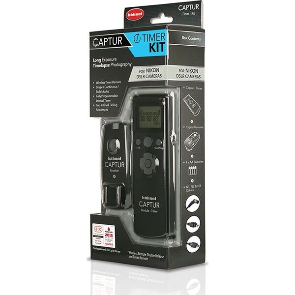 Pilot/wężyk spustowy Hahnel Hähnel Remote Captur Timer Kit Nikon