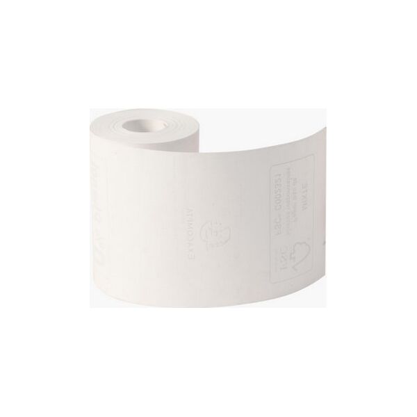Exacompta Receipt Roll 55g, 57x40mm-18m - White - New, 55 g/m², White, 4 cm, Paper, 57 mm, 18 m
