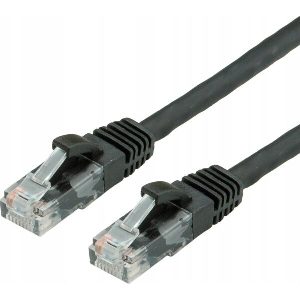 Καλώδιο Patch - RJ-45 (Α) σε RJ-45 (Α) - 1.5 μ - UTP - CAT 6a - διαμορφωμένο - μαύρο (21.99.1485)