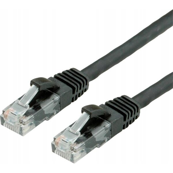 Value VALUE UTP- Patch Cable Kat.6, LSOH, black, 10m (21.99.1085)