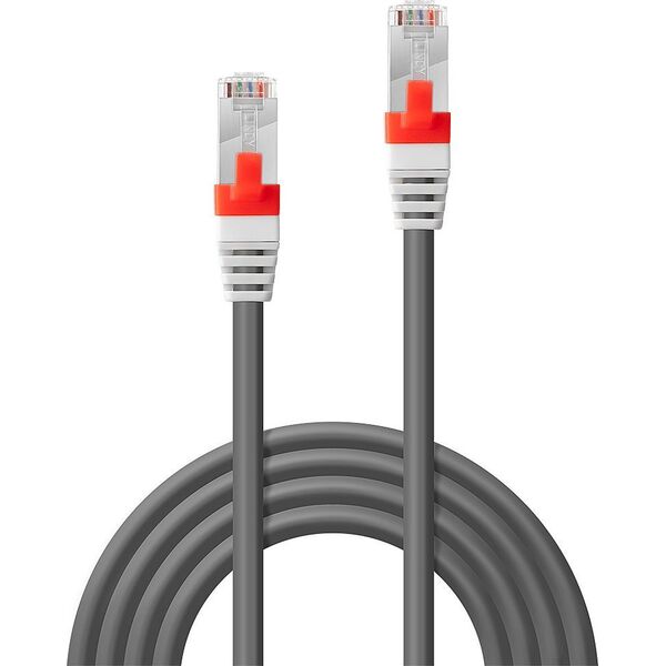 Lindy Lindy Patchkabel Cat6(A) SSTP / S/FTP PIMF grau 0.50m 10Gbit