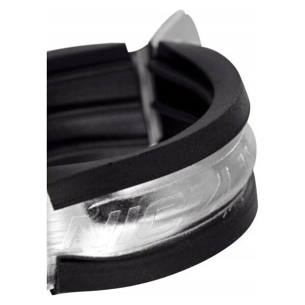 Niczuk Obejma pojedyncza DUO z izolacją 1 1/4" BK (41-46)