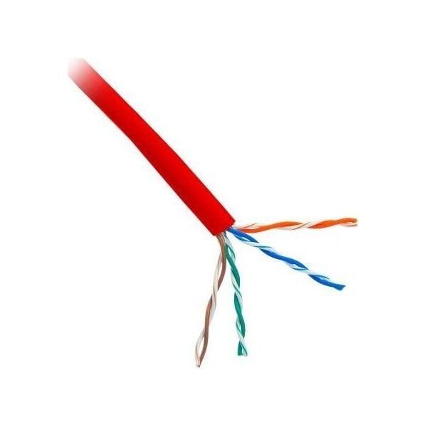 Καλώδιο UTP Planet PlanetElite, Cat5E, licna, PVC, κόκκινο, 305m