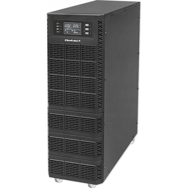 Dysan Zasilacz awaryjny UPS Qoltec 6kVA | 6000W | Power Factor 1.0 | LCD | EPO | USB | On-line