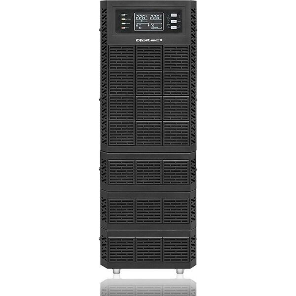Dysan Zasilacz awaryjny UPS Qoltec 6kVA | 6000W | Power Factor 1.0 | LCD | EPO | USB | On-line
