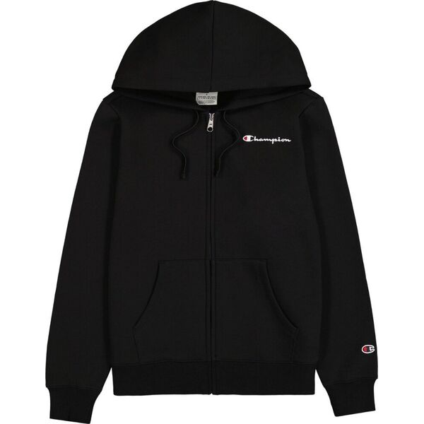 Champion Bluza damska Champion Full Zip Hoodie czarna 117531 KK001 XL