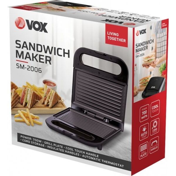 Τοστιέρα VOX Sumuštinių κράτησε uvas VOX SM2006 14239084 8606019602628
