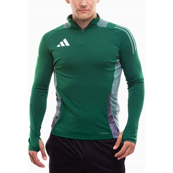 Bluza męska adidas Tiro 24 Competition Training Top zielona IS1643 L