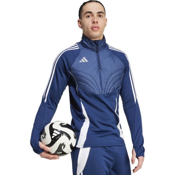 Bluza męska adidas Tiro 24 Winterized niebieska IY0127 S