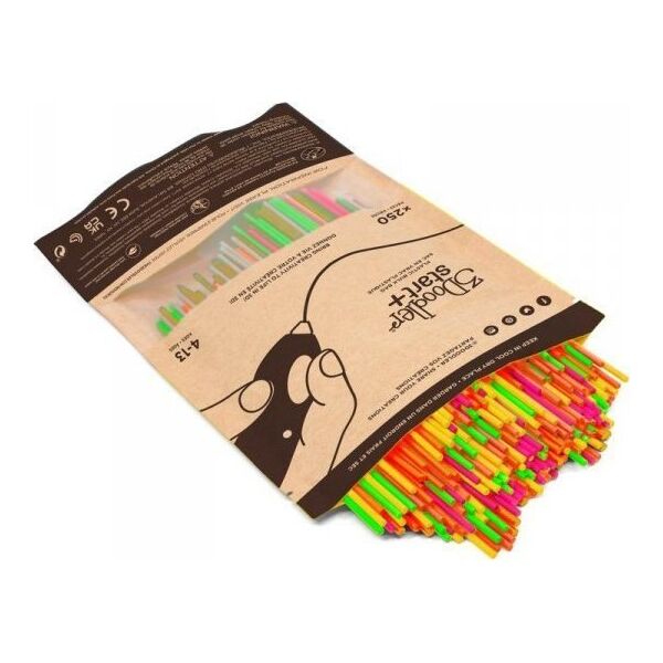 3Doodler 3DOODLER START FILAMENT ECO 2.5MM, 250 SZTUK, 5 KOLORÓW (NEON CZERW,POM,ZIEL,RÓŻ,ZÓŁĆ), NEON GLOW 3DS-ECO-MIX3-250