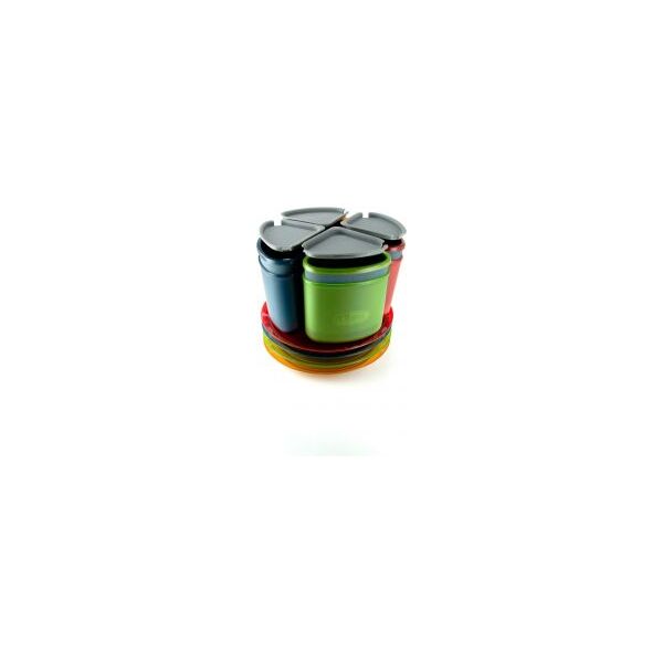GSI Outdoors Naczynia Infinity 4 Person Compact Tables (75420)