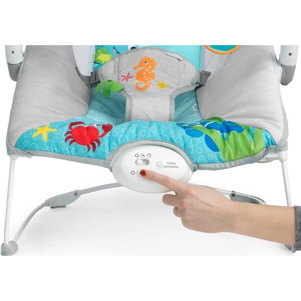 Baby Einstein BABY EINSTEIN Musical Bouncer KICK TO IT Neptune, 0 - 6 m., BLUE, 13102 14234255 74451131026