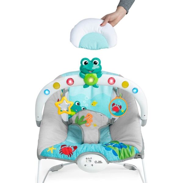 Baby Einstein BABY EINSTEIN Musical Bouncer KICK TO IT Neptune, 0 - 6 m., BLUE, 13102 14234255 74451131026