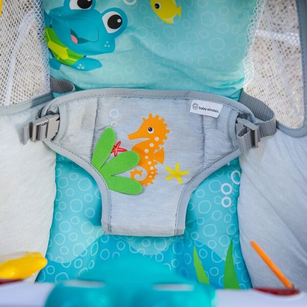 Baby Einstein BABY EINSTEIN Musical Bouncer KICK TO IT Neptune, 0 - 6 m., BLUE, 13102 14234255 74451131026