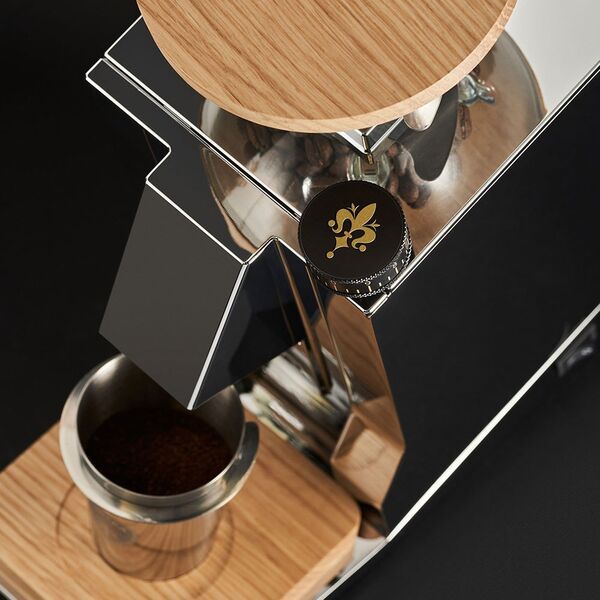 Eureka Oro Mignon Single Dose Coffee Grinder - Chrome