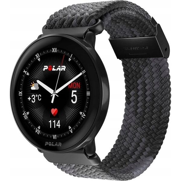 Polar Ignite 3 S-L, black/black braided