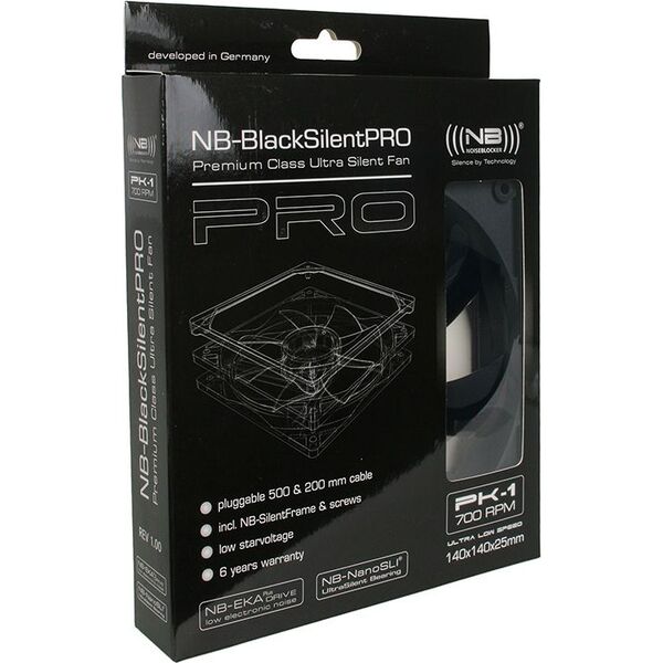 Wentylator Noiseblocker BlackSilent Pro Fan PK1 (ITR-PK-1)