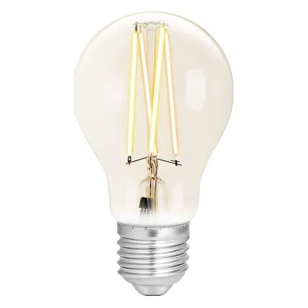 WiZ Wiz Smart Led Bulb White Clear A60 E27 Dimmable, 6.5w-60w Power
