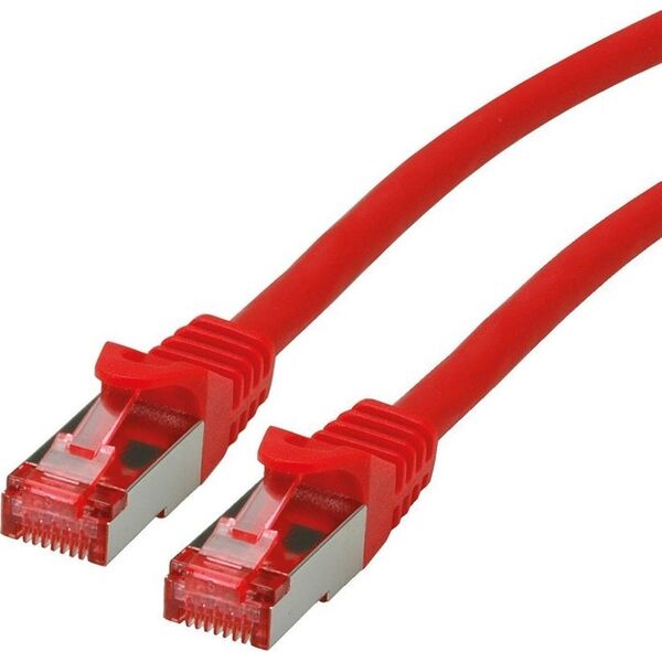 Καλώδιο Patch Roline ROLINE - RJ-45 (Α) σε RJ-45 (Α) - 50 cm - SFTP, PiMF - CAT 6 - χωρίς αλογόνα, διαμορφωμένο, πολύκλωνο - κόκκινο (21.15.2610)